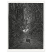 Gustave Dore Paradise Lost. Satan as a serpent in Eden.