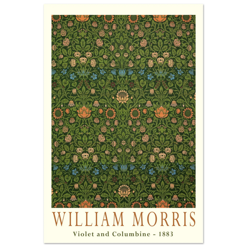 William Morris Violet and Columbine.