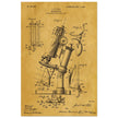 vintage microscope patent by J H Ford.