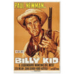 Billy Kid italian poster staring Paul Newman movie poster.