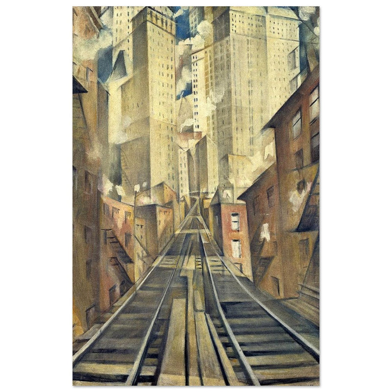 The Soul of the Soulless City New York - an Abstraction by Christopher Richard Wynne Nevinson.