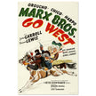 Marx Brothers Go West movie poster.