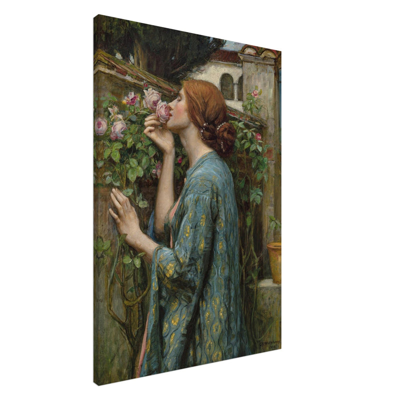 John William Waterhouse painting The Soul of the Rose