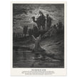 Gustave Dore The Bible engraving print . The prayer of Jacob .