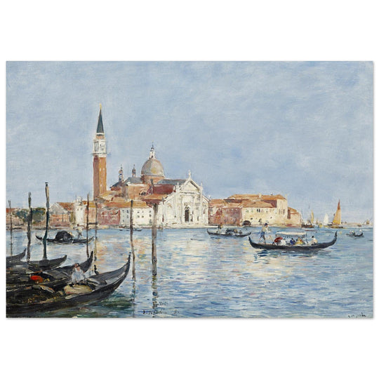 Venice San Giorgio Maggiore church by Eugene Boudin