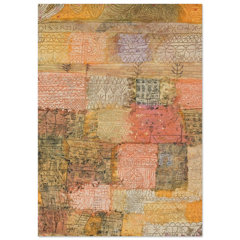 Paul Klee  Florentinisches Villen Viertel ( Florentine villa district ).