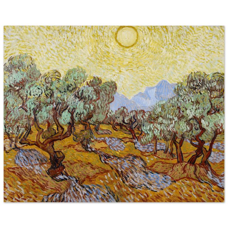 Olive Trees by Vincent Van Gogh