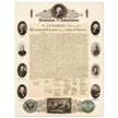 Official Facsimile of the Declaration of Independence 1903.  print.