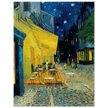 Terrace of a café at night Place du Forum by Vincent Van Gogh