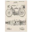 Motorcycle old patent by G. W Manson.