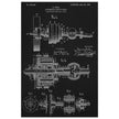 Automobile Drive Gear patent 787908 by Henry Ford. Vintage car