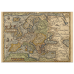 Old map poster of Europe Itinerarium orbis christiani by Michael Freiherr von Aitzing