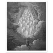 Gustave Dore illustration for The Divine Comedy by Dante Alighieri.  Paradise.