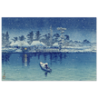 Ushibori by Kawase Hasui woodblock print reproduction,