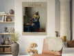 The milkmaid by Johannes Vermeer poster