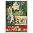 Alice in Wonderland movie poster.