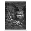 Gustave Dore Paradise Lost engraving . The completion of Creation.