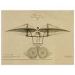 Flight machine invented by Jacob Degen in  1807 also called Degen ornithopter.