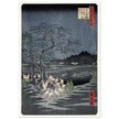 Fox Fires on New Year’s Eve at the Changing Tree in Oji by Utagawa Hiroshige