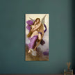 Antique painting The abduction of Psyche by William Adolphe Bouguereau 1895.