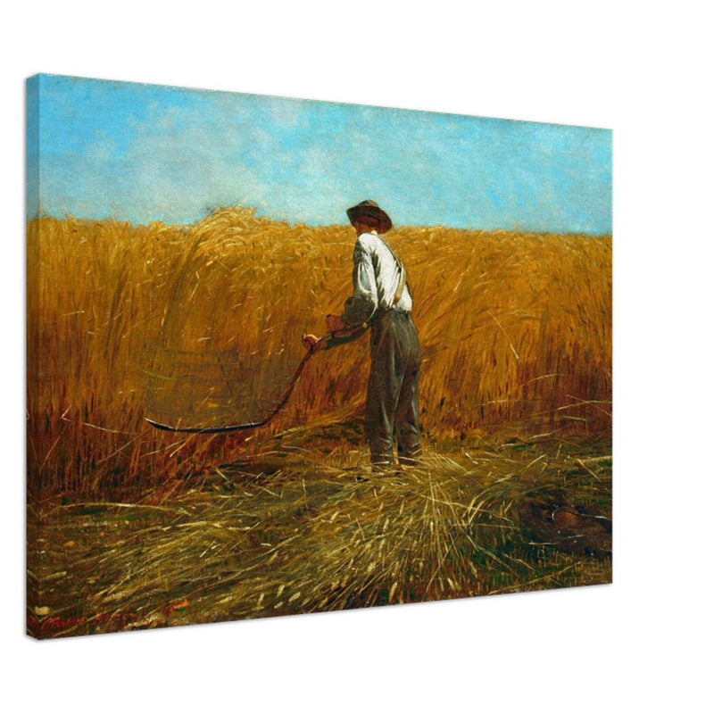 The Veteran in a New Field by Winslow Homer 1865.