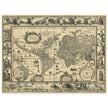 Ancient World Map   by Willem Janszoon Blaeu XVII Century.