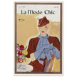 La Mode Chic old vintage fashion magazine cover from the 30s. August 1933.