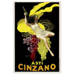Asti Cinzano vintage poster advertising by Leonetto Cappiello.
