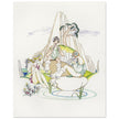 Island of Lesbos Greece. Daphnis and Chloe illustration by John Austen.