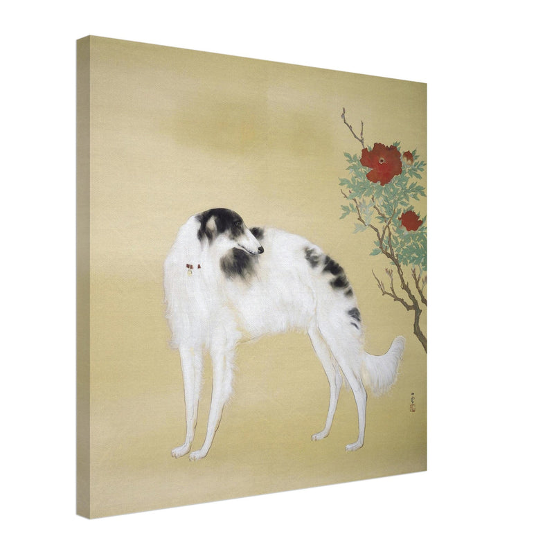 Greyhound dog by Hashimoto Kansetsu