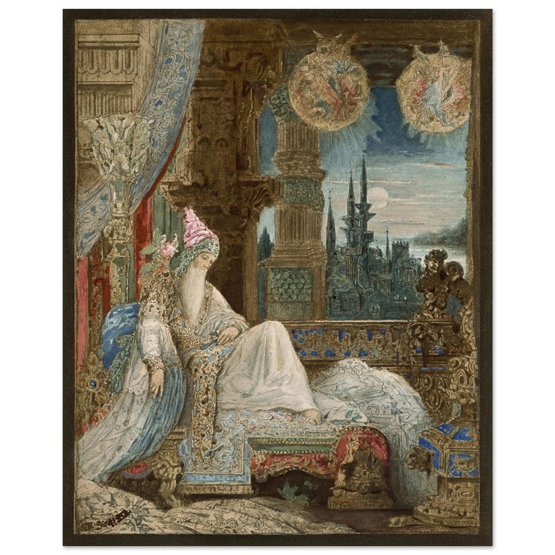 The Mogul's Dream painting by Gustave Moreau
