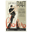 Bolero George Raft and Carole Lombard movie poster. Sweddish version Vintage prints of famous films