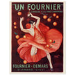 Un Fournier curaçao a la fine champagne advertising vintage poster by Leonetto Cappiello.
