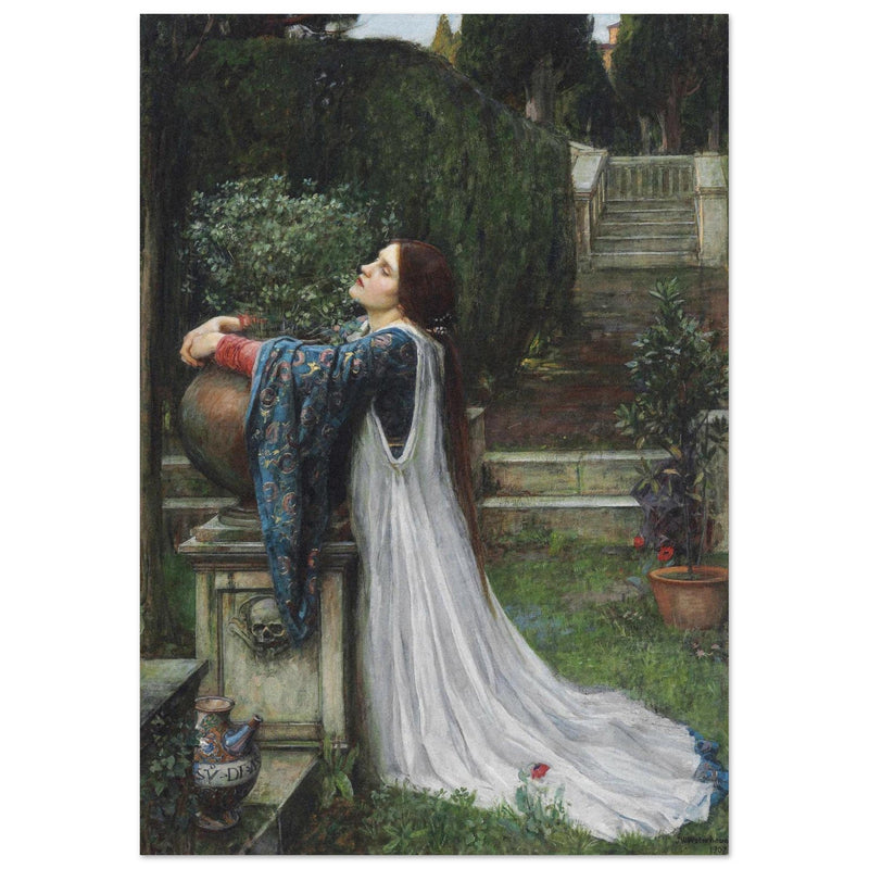 John William Waterhouse painting Isabella and the Pot of Basil