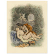 Paul Emile Becat erotic illustration Les Baiseres VI ( The Kisses ) Ecstasy