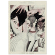 Chez le Coiffeur ( At the Hairdresser's ) by Gerda Wegener published by Fantasio vintage magazine.