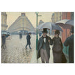 Paris Street Rainy Day by Gustave Caillebotte 1877.