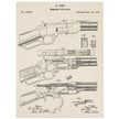 Magazine Fire arm patent 55012 by N kinf.