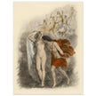 Paul Emile Becat erotic illustration Les Baiseres IV ( The Kisses ) Fourth Kiss. The New Olympus.