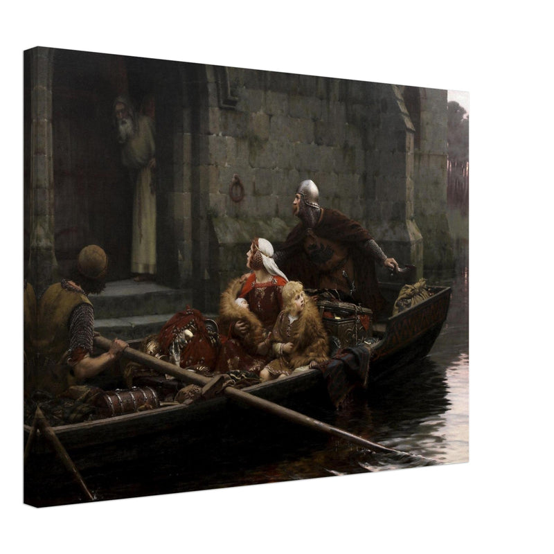 Edmund Blair Leighton painting In Time of Peril