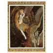 Edmund Dulac and one of his illustration for Princess Badura fairy tale.