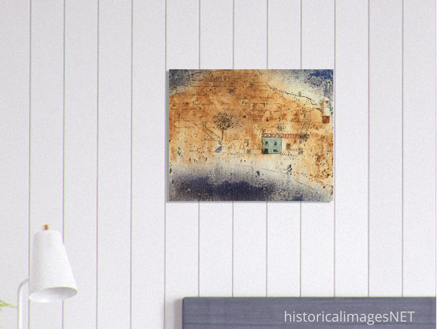 Paul Klee Bay M on Sicily abstract painting.