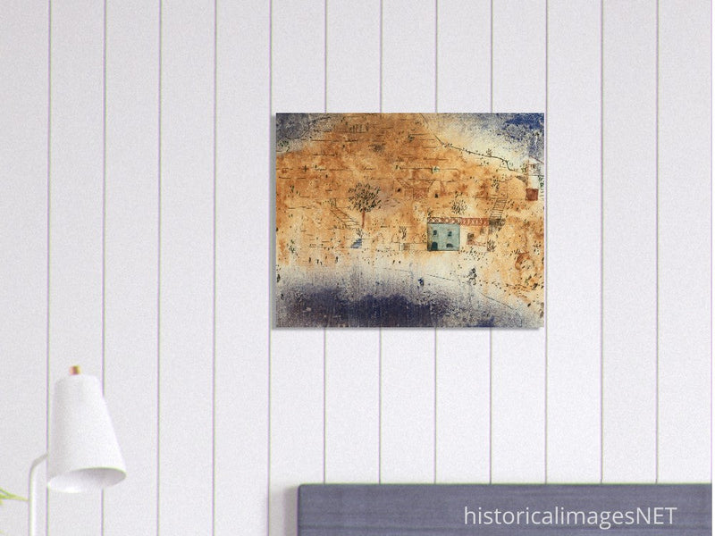 Paul Klee Bay M on Sicily abstract painting.