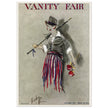 Vanity Fair cover magazine vintage illustration October 1914 by Rabajoi: A refugee from Paris.