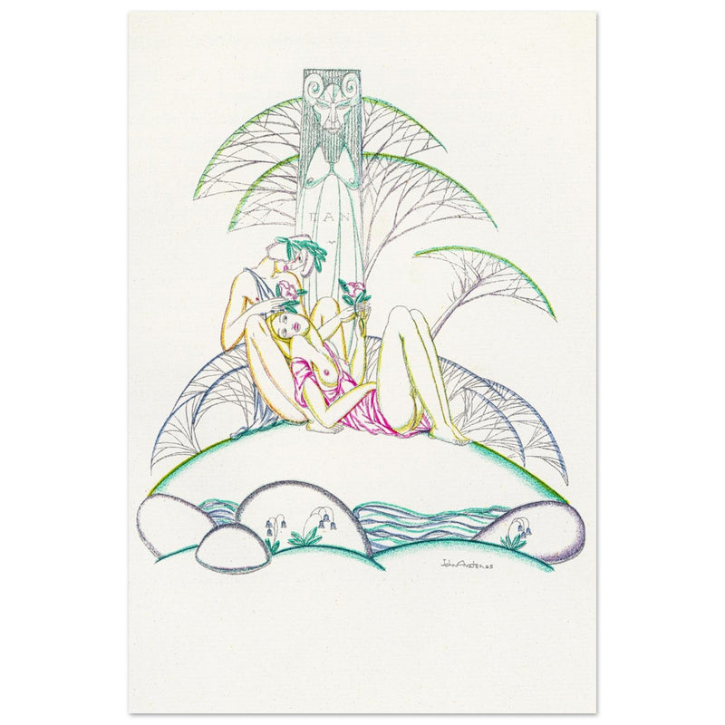 Daphnis and Chloe illustration by John Austen.