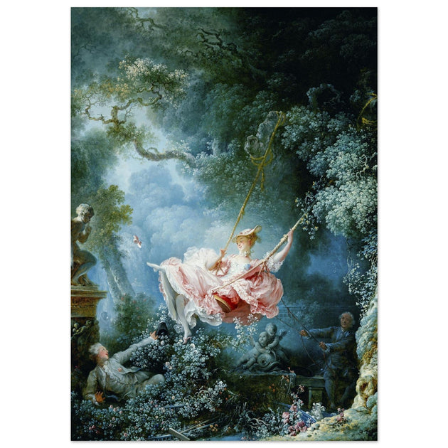 The Swing Les hasards heureux de l'escarpolette by Jean Honoré Fragonard.