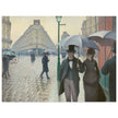 Paris Street Rainy Day by Gustave Caillebotte 1877.
