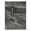 Gustave Dore Paradise Lost engraving . Moses and the stone tablets.