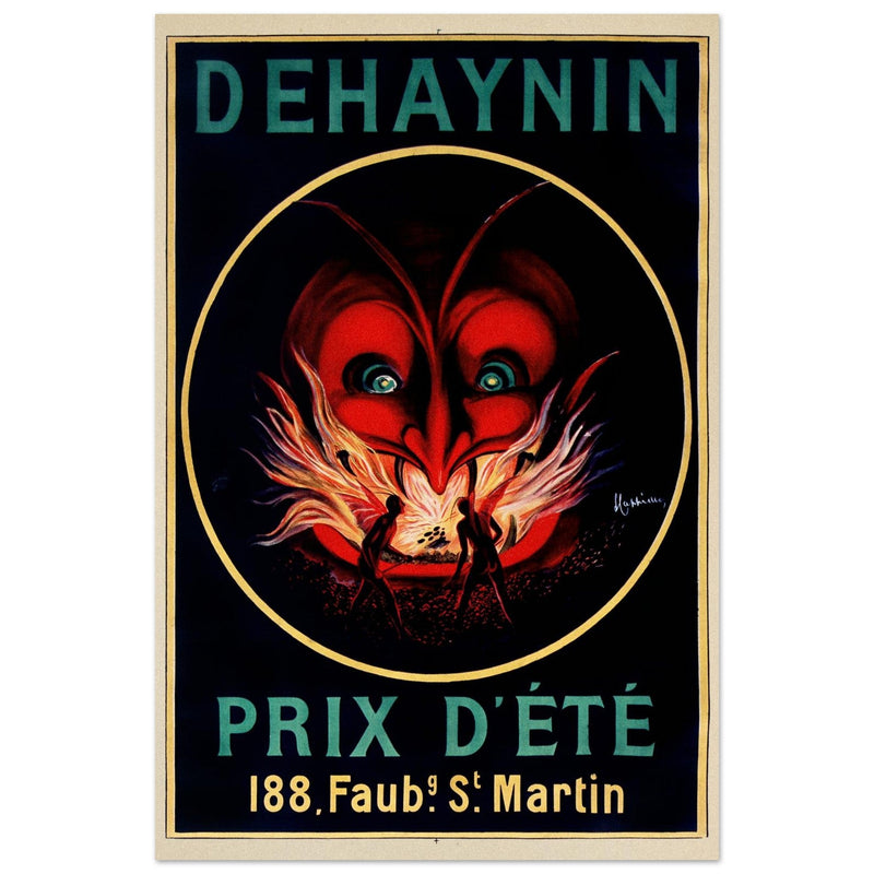 Dehaynin Prix d' Ete vintage advertising poster by Leonetto Cappiello.