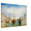 Venice Italy from the Porch of Madonna della Salute by Joseph Mallord William Turner. Antique painting .  Art Print